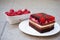 Berry chocolate cake