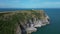 Berry Head, South Devon, England: DRONE VIEWS: Berry Head peninsula and quarry (Clip 10)