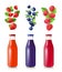 Berry Juice Realistic Set