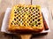 Berry puff pastry lattice pie