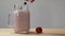 Berry smoothie. Part 06. Slow motion