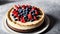 Berrylicious Cheesecake.AI Generated