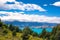 Bertran lake and mountains beautiful landscape, Chile, Patagonia, South America