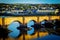 Berwick Bridge, also known as the Old Bridge, spans the River Tweed in Berwick-upon-Tweed, Northumberland, England