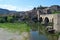 Besalu town and bridge, Catlonia Spain