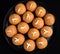 Besan laddoo top iew