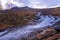 Bessa river near Besseggen in Jotunheim National Park in Norway