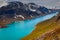 Besseggen above Lake Gjende in Jotunheimen, Norway, Northern Europe