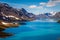 Besseggen above Lake Gjende in Jotunheimen, Norway, Northern Europe