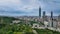 The Best Aerial View to the Panorama of Taipei City, Taiwan