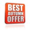 Best autumn offer banner