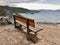 The best bench in the world. Amazing scenic coast view from a bench