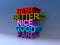 Best better nice good fair