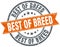 Best of breed stamp