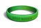 BEST BUDDY. Green plastic wristband