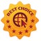 Best choice stamp vector