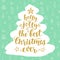 The best Christmas ever, Holly jolly holidays hand written lettering quote