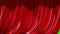 The Best Curtains on Green screen Background - Red Curtains Close 3d render