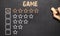 Best game five golden stars.Chalkboard