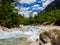 Best hiking place for families in national park Hohe Tauern with wild rivers next to you.