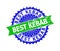 BEST KEBAB Bicolor Rosette Corroded Watermark