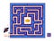 Best labyrinths. Help the bat find the way to the pumpkin. Logic puzzle game. Brain teaser book with maze.