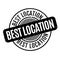 Best Location rubber stamp