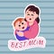 Best Mom Digital Sticker for digital planner or printing