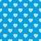 Best mother pattern vector seamless blue