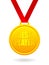 Best player golden medal