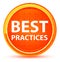 Best Practices Natural Orange Round Button