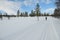 Best prepared cross country ski trail in the the skiing area of Idre
