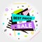 Best Price. Sale. Special Offer text. Vector creative sale banners template. Vector Illustration