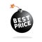 Best price vector icon