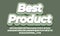 Best Product  promotion  3d soft template