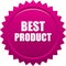 Best product seal stamp badge pink