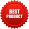 Best product seal stamp badge red