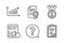 Best rank, Internet report and Certificate icons set. Question mark, Chart and Checklist signs. Vector