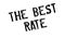 The Best Rate rubber stamp