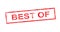 Best Of in red rectangular stamp