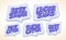 Best seller, leader of sales, hot offer, super offer, best buy -speech bubbles elements set