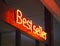 Best Seller signage Shop Retail Marketing promotion Neon type