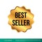 Best Seller Stamp, Seal Banner Vector Template Illustration Design. Vector EPS 10.