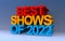 Best shows of 2022 on blue