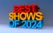 Best shows of 2024 on blue