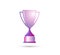 Best simple champion cup winner trophy award and victory icon design element.