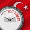 The Best Time to Visit Turkey. Flight, Tour to Turkey. Vector Illustration
