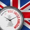 The Best Time to Visit United Kingdom. Flight, Tour to Great Britain. Vector Illustration