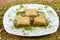 the best turkish special baklava Together with pistachios