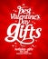 Best Valentine`s day gifts.